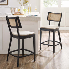 Caledonia Wood Counter Stools - Set of 2 By Modway - EEI-6821