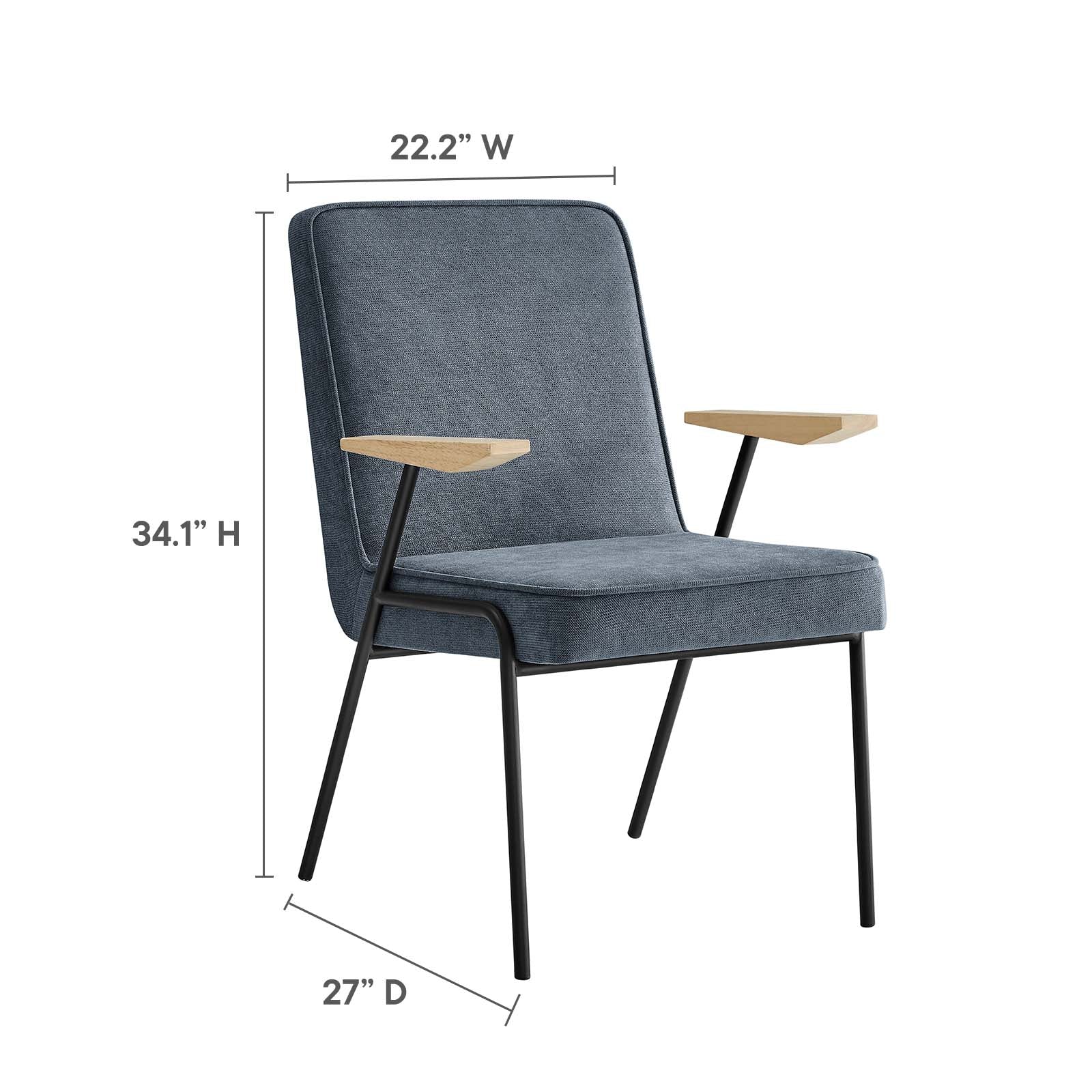 Vista Dining Armchair By Modway - EEI-6835 | Dining Chairs | Modishstore - 7