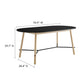 Modway Infuse 71" Wood Dining table Modern Oval Natural