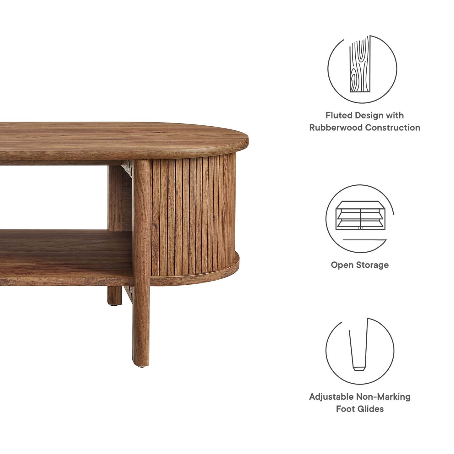 Cadence Coffee Table By Modway - EEI-6837 | Coffee Tables | Modishstore - 22