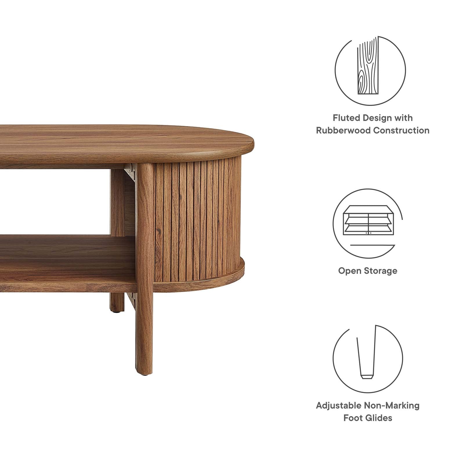 Cadence Coffee Table By Modway - EEI-6837 | Coffee Tables | Modishstore - 22