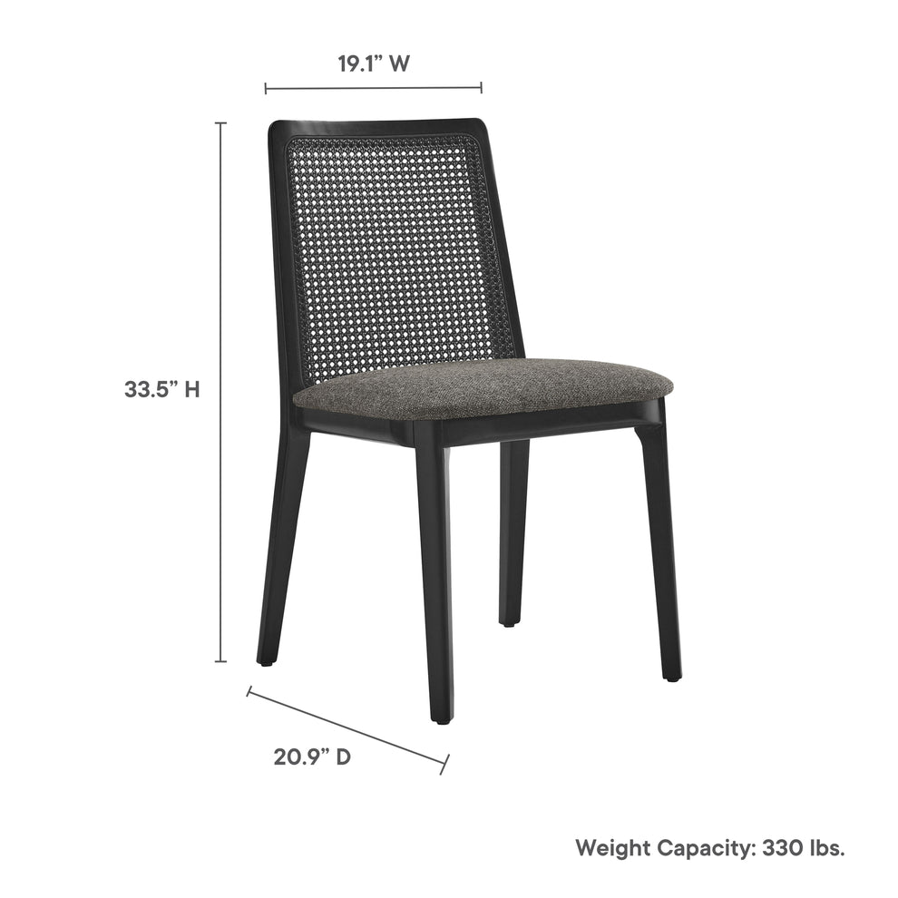 Monarch Wood and Rattan Dining Side Chair by Modway | Dining Chairs | Modishstore - 18