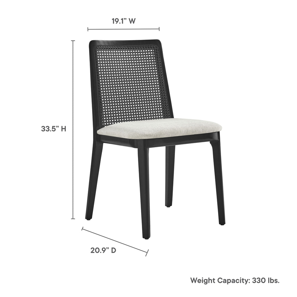 Monarch Wood and Rattan Dining Side Chair by Modway | Dining Chairs | Modishstore - 27