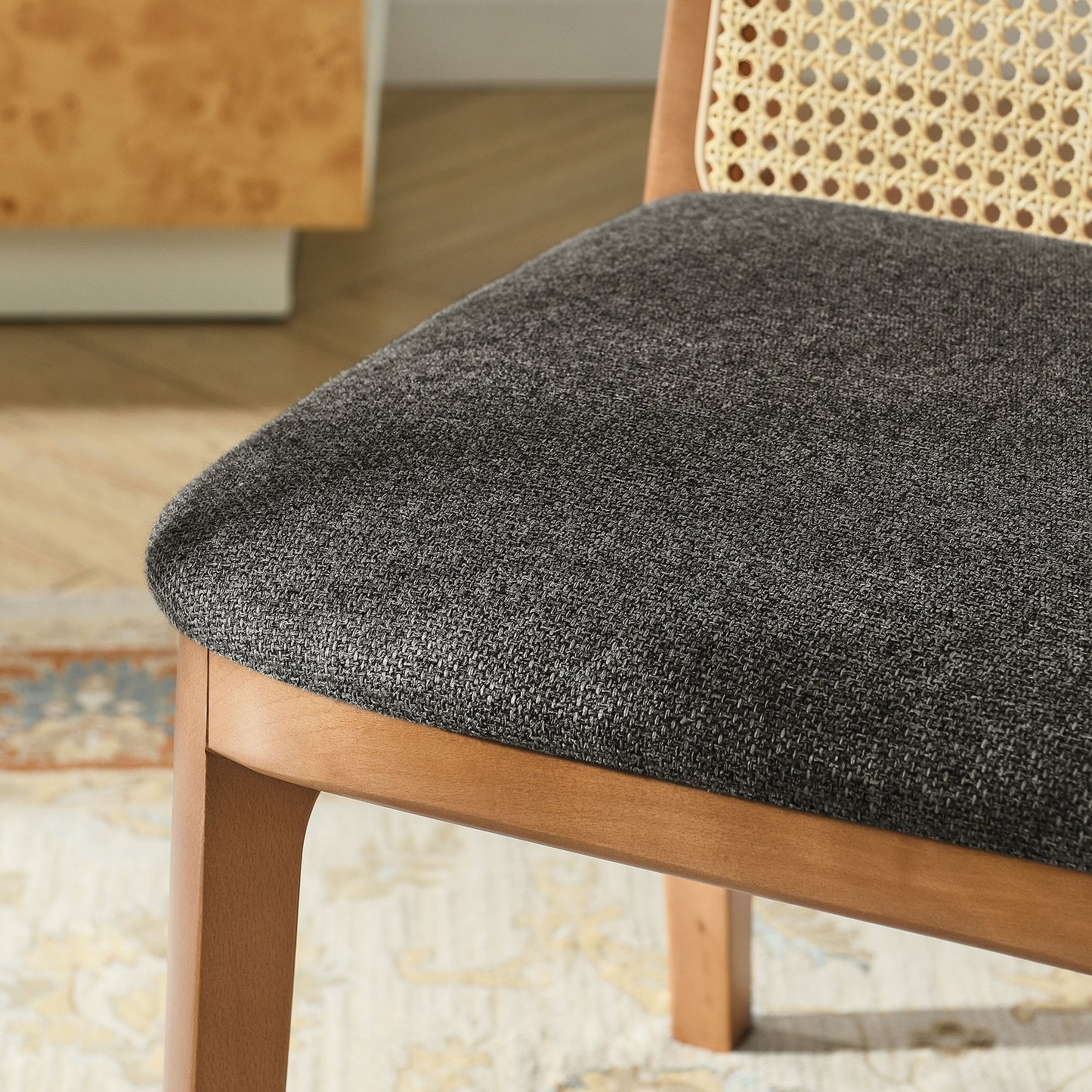 Monarch Wood and Rattan Dining Side Chair by Modway | Dining Chairs | Modishstore - 33