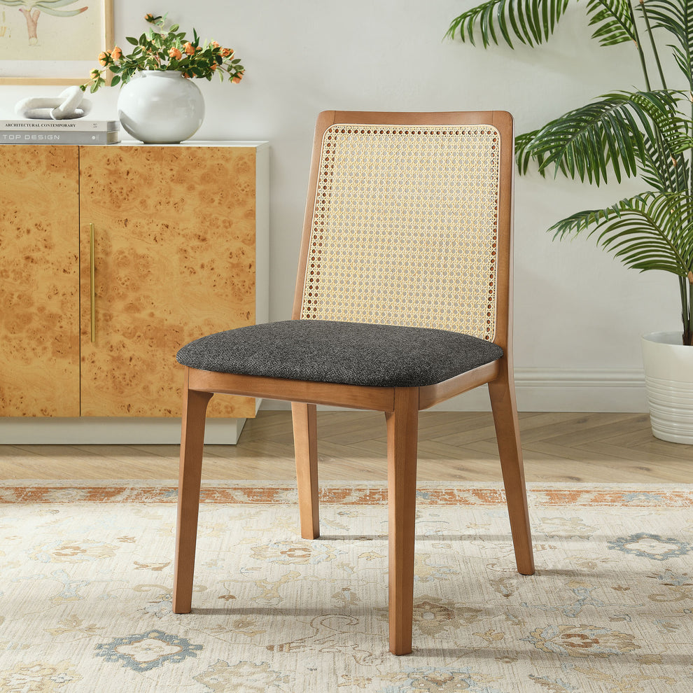 Monarch Wood and Rattan Dining Side Chair by Modway | Dining Chairs | Modishstore - 34