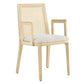 Monarch Wood and Rattan Dining Armchair by Modway | Armchairs | Modishstore - 2