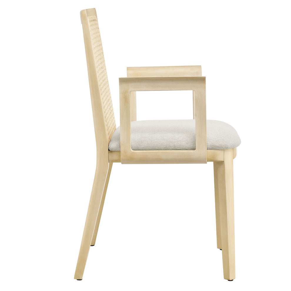 Monarch Wood and Rattan Dining Armchair by Modway | Armchairs | Modishstore - 3