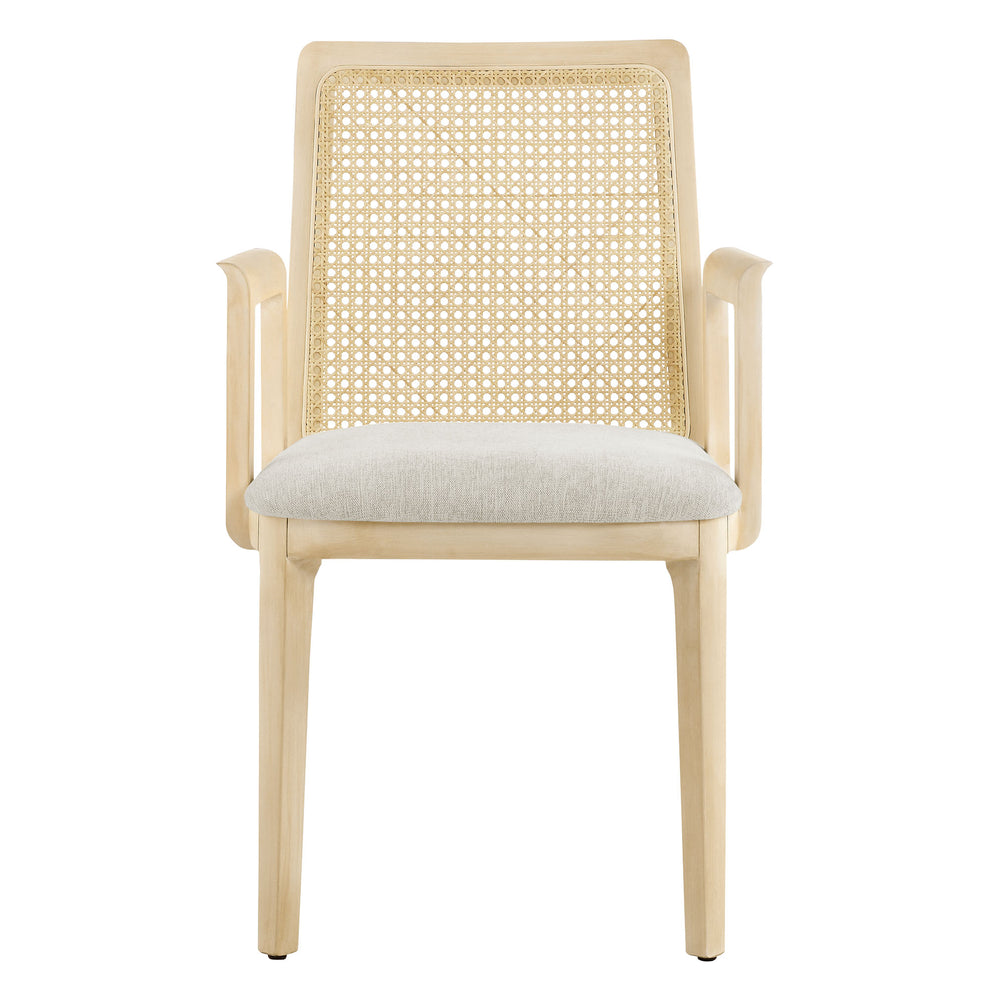 Monarch Wood and Rattan Dining Armchair by Modway | Armchairs | Modishstore - 5