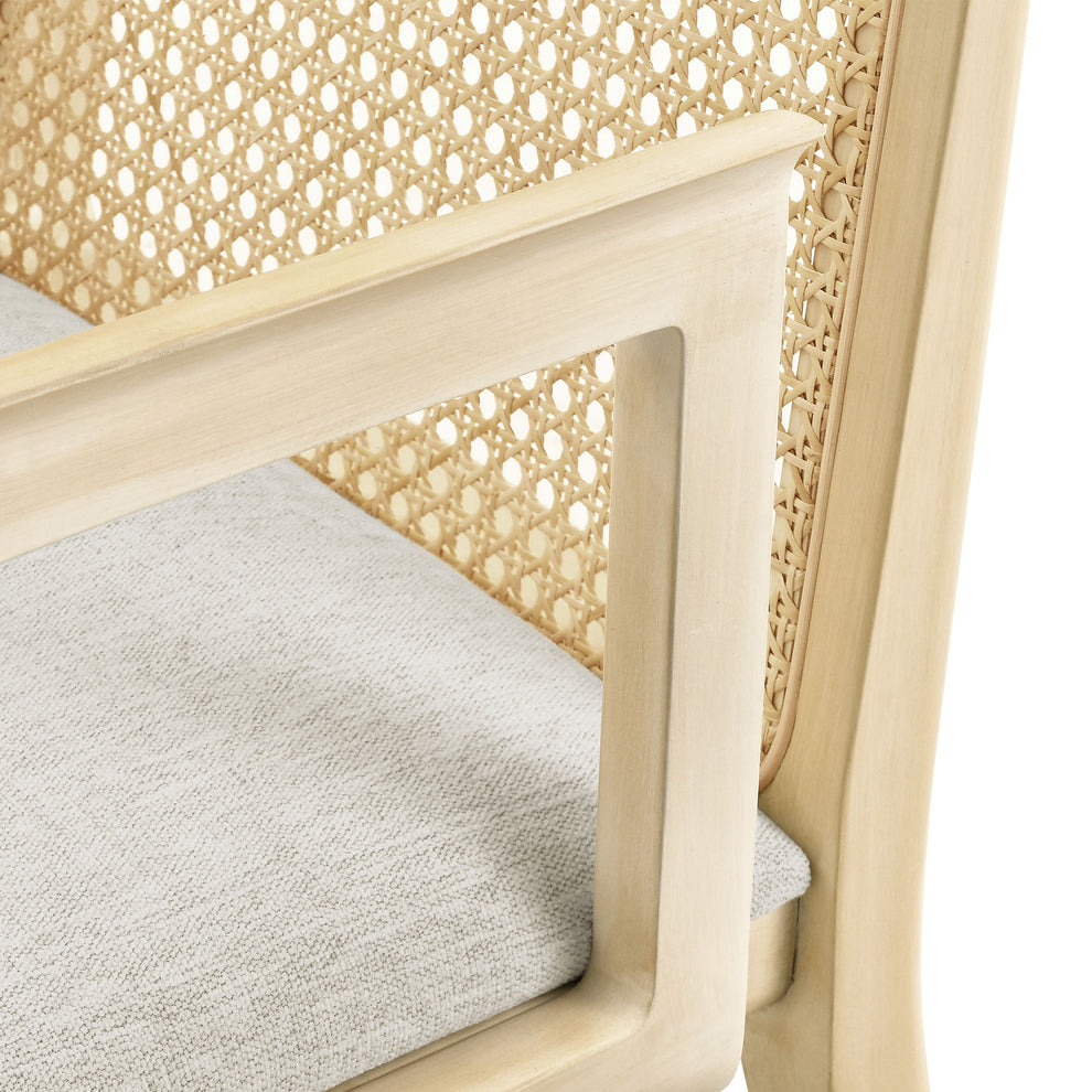 Monarch Wood and Rattan Dining Armchair by Modway | Armchairs | Modishstore - 6