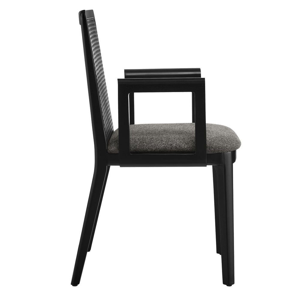 Monarch Wood and Rattan Dining Armchair by Modway | Armchairs | Modishstore - 11