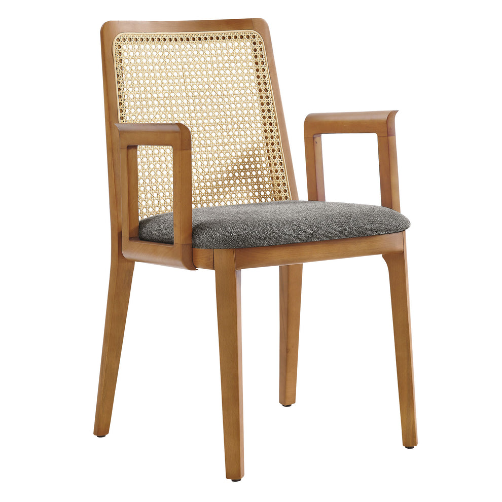 Monarch Wood and Rattan Dining Armchair by Modway | Armchairs | Modishstore - 28