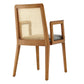 Monarch Wood and Rattan Dining Armchair by Modway | Armchairs | Modishstore - 30