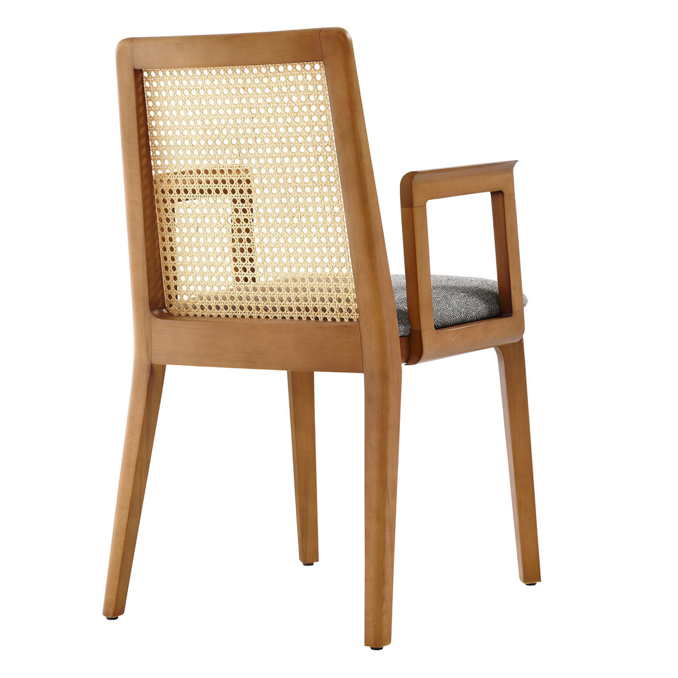 Monarch Wood and Rattan Dining Armchair by Modway | Armchairs | Modishstore - 30