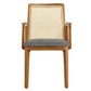 Monarch Wood and Rattan Dining Armchair by Modway | Armchairs | Modishstore - 31