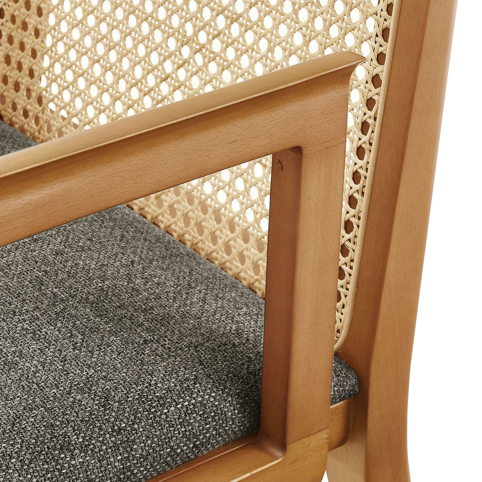 Monarch Wood and Rattan Dining Armchair by Modway | Armchairs | Modishstore - 32