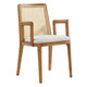 Monarch Wood and Rattan Dining Armchair by Modway | Armchairs | Modishstore - 37