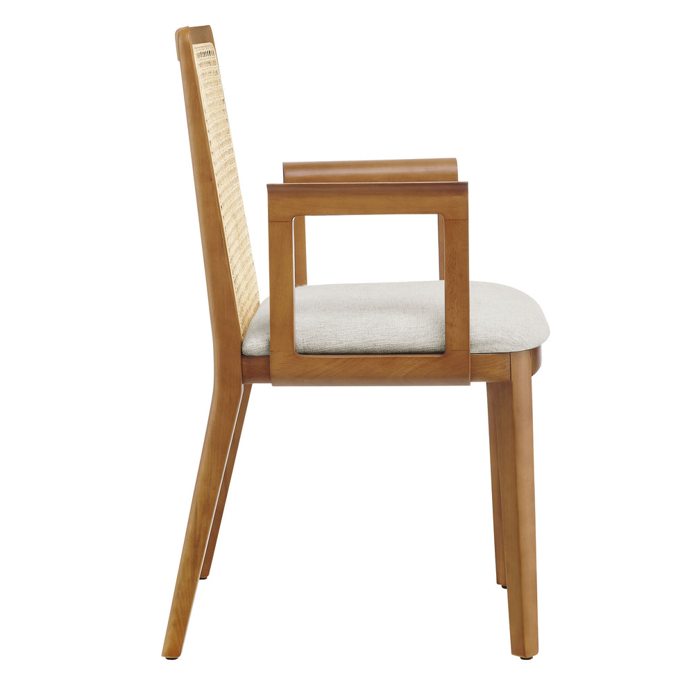Monarch Wood and Rattan Dining Armchair by Modway | Armchairs | Modishstore - 38