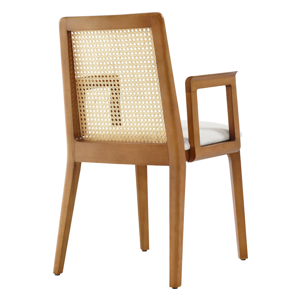 Monarch Wood and Rattan Dining Armchair by Modway | Armchairs | Modishstore - 39
