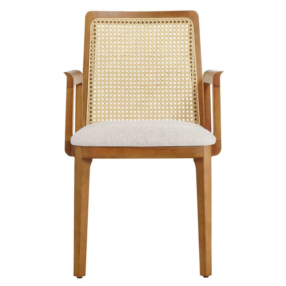 Monarch Wood and Rattan Dining Armchair by Modway | Armchairs | Modishstore - 40