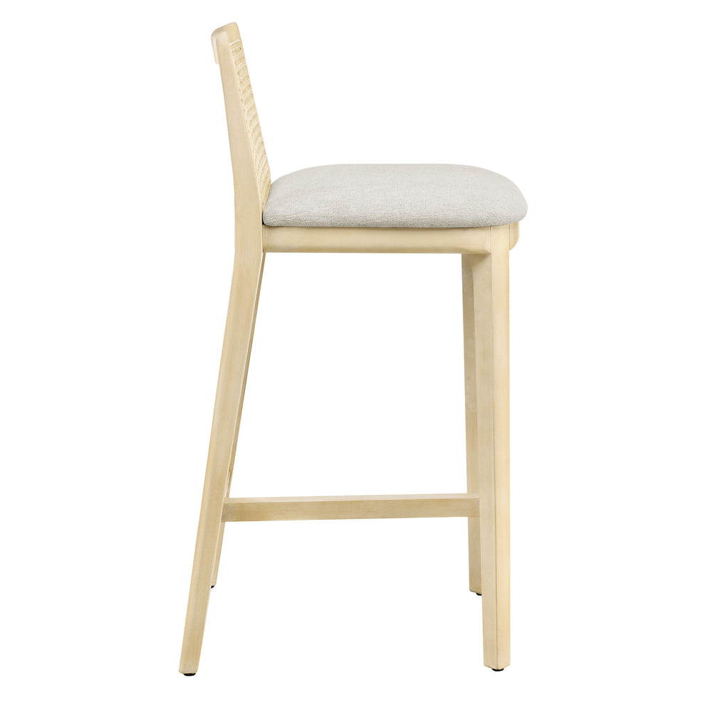 Monarch Wood and Rattan Counter Stool by Modway | Counter Stools | Modishstore - 3