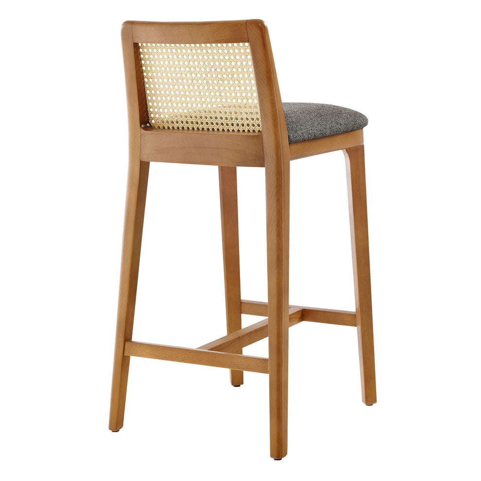Monarch Wood and Rattan Counter Stool by Modway | Counter Stools | Modishstore - 30
