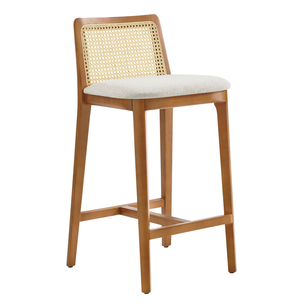 Monarch Wood and Rattan Counter Stool by Modway | Counter Stools | Modishstore - 37