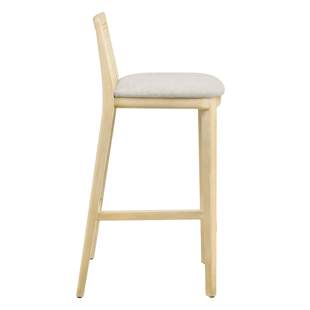 Monarch Wood and Rattan Bar Stool by Modway | Bar Stools | Modishstore - 3