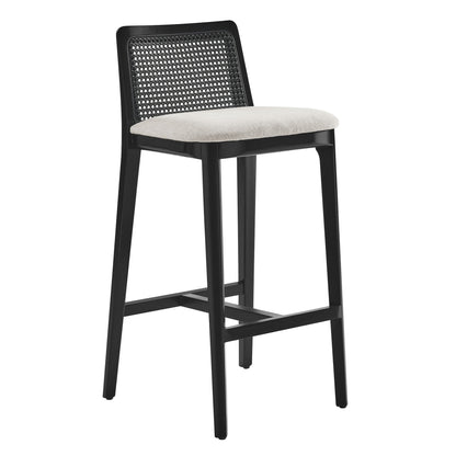 Monarch Wood and Rattan Bar Stool by Modway | Bar Stools | Modishstore - 19