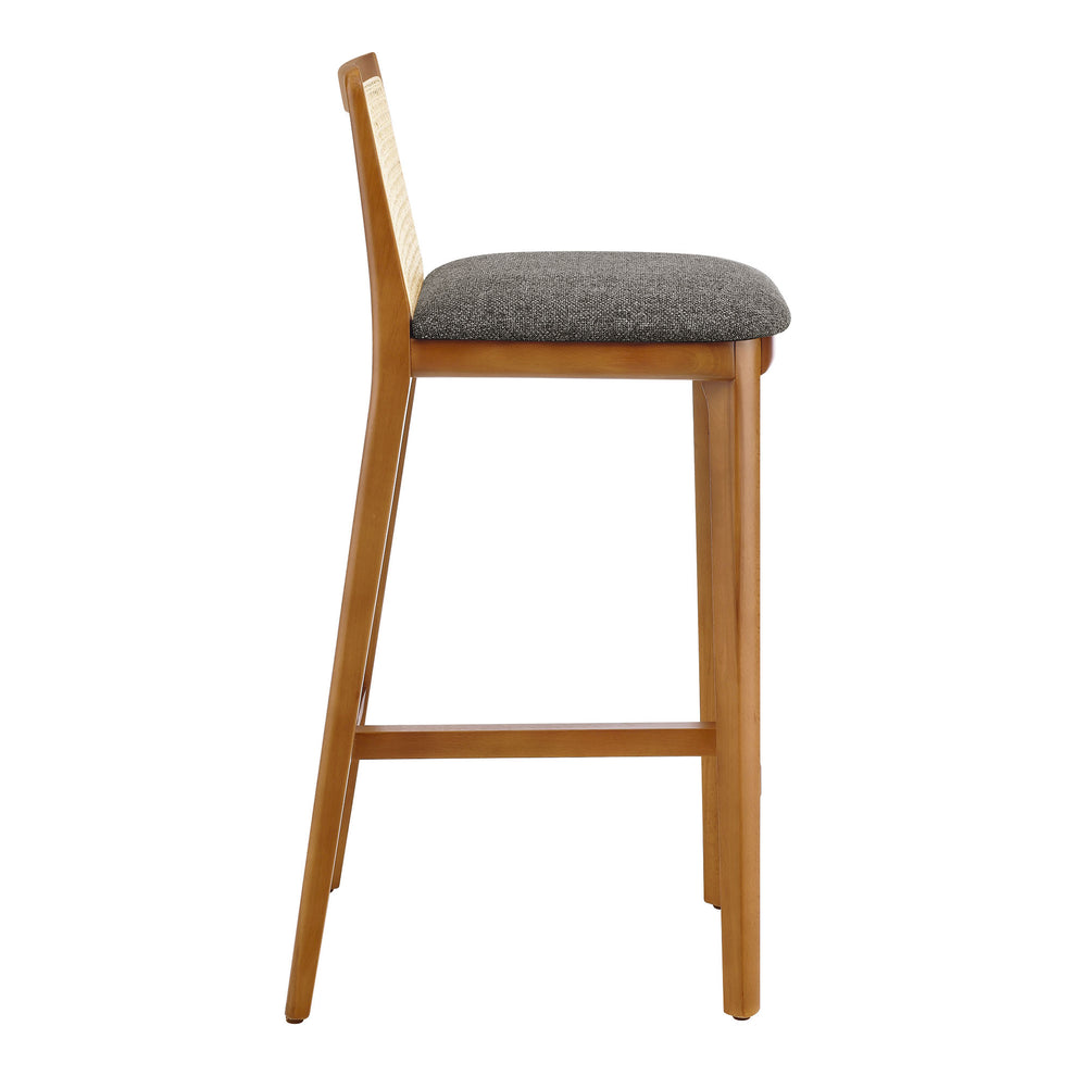 Monarch Wood and Rattan Bar Stool by Modway | Bar Stools | Modishstore - 29