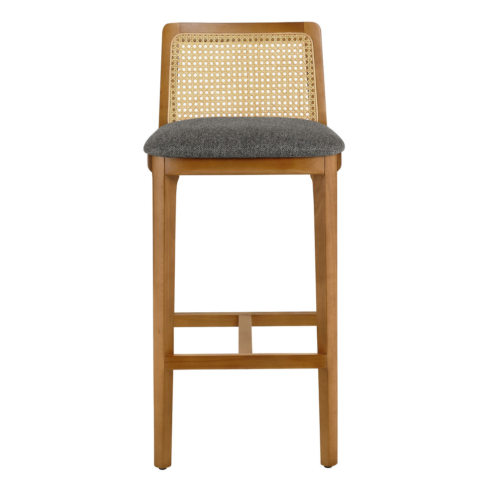 Monarch Wood and Rattan Bar Stool by Modway | Bar Stools | Modishstore - 31