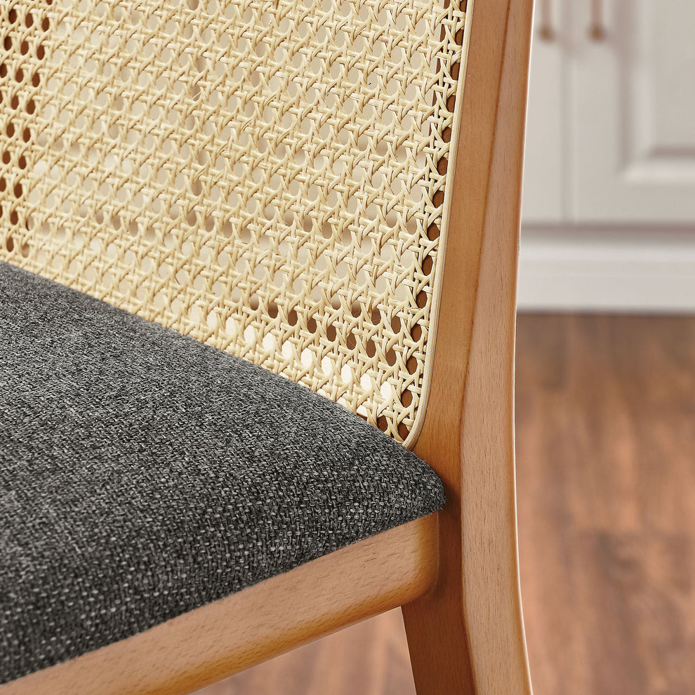 Monarch Wood and Rattan Bar Stool by Modway | Bar Stools | Modishstore - 33