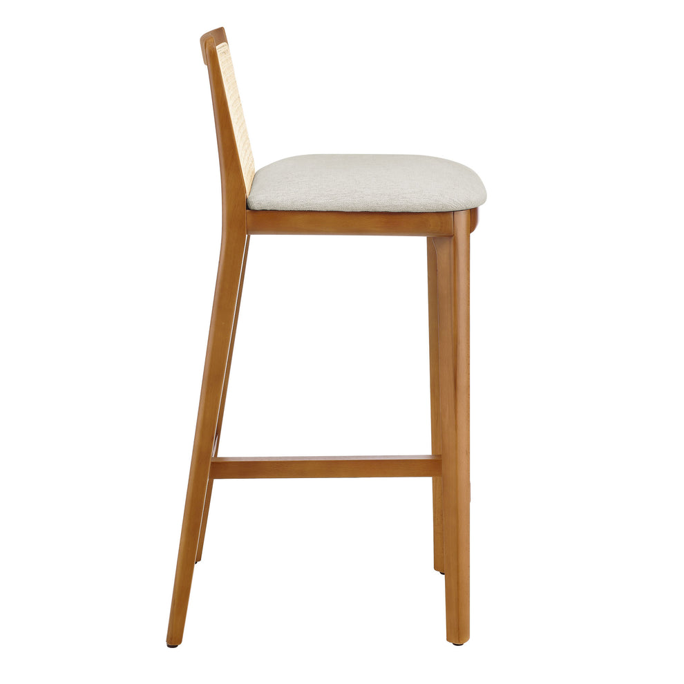 Monarch Wood and Rattan Bar Stool by Modway | Bar Stools | Modishstore - 38