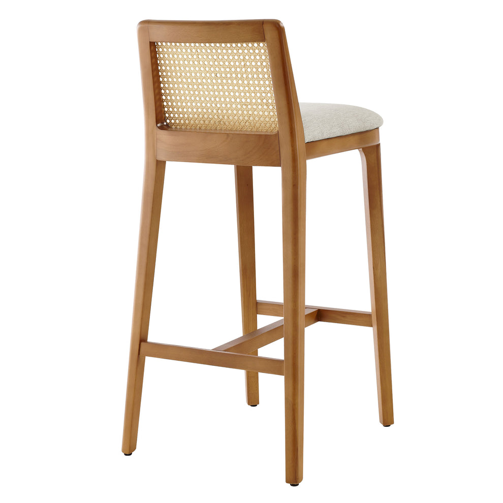 Monarch Wood and Rattan Bar Stool by Modway | Bar Stools | Modishstore - 39