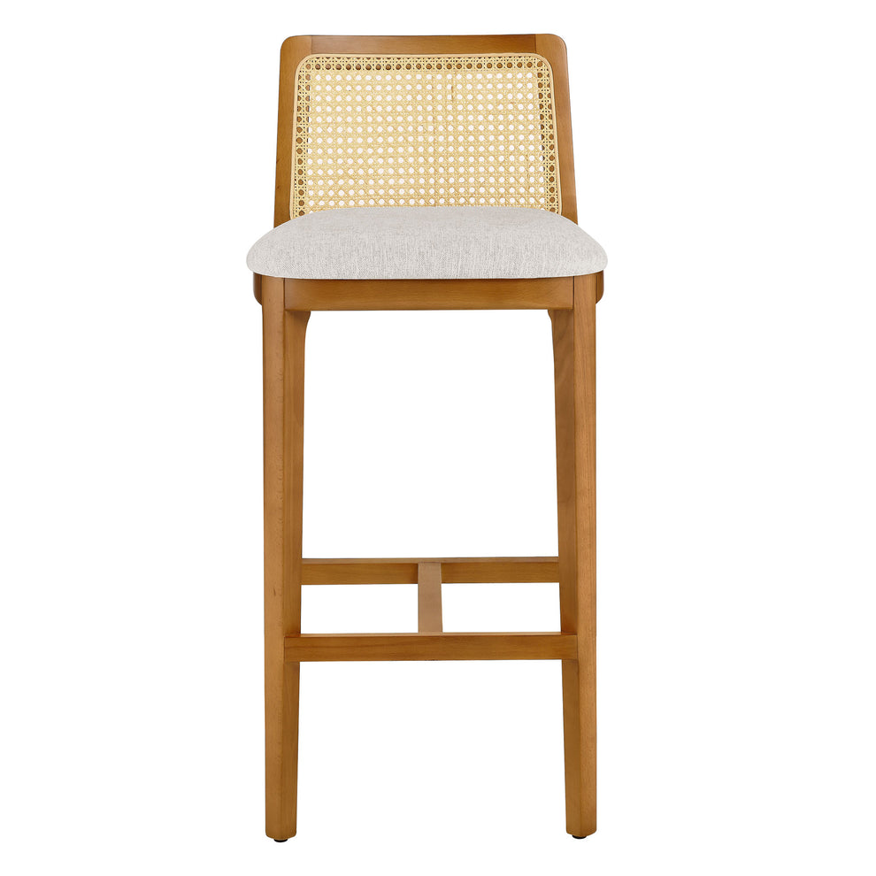 Monarch Wood and Rattan Bar Stool by Modway | Bar Stools | Modishstore - 40