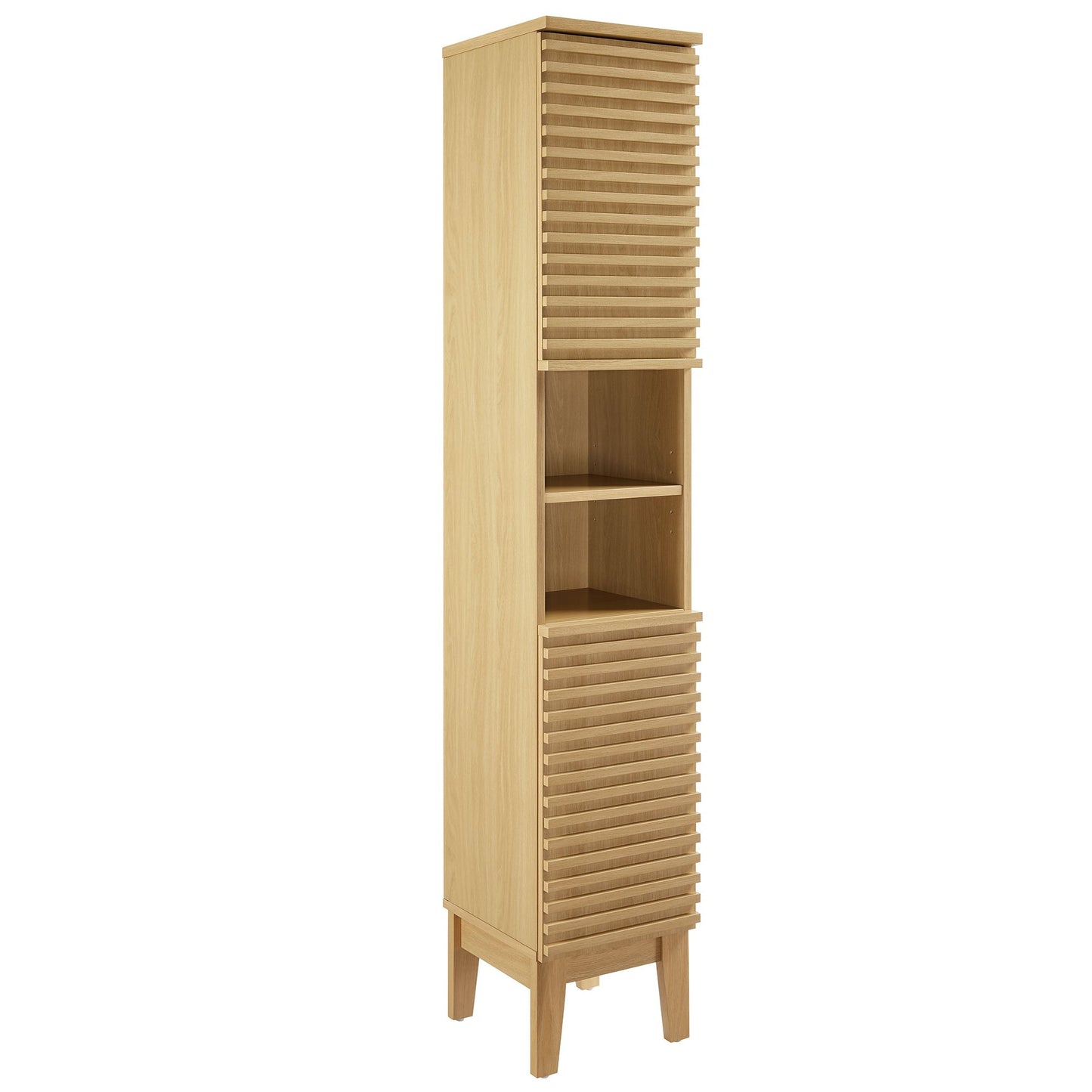 Render Tall Narrow Bathroom Storage Cabinet by Modway | Bathroom Accessories | Modishstore - 2