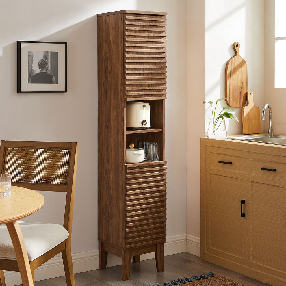 Render Tall Narrow Bathroom Storage Cabinet by Modway | Bathroom Accessories | Modishstore - 16