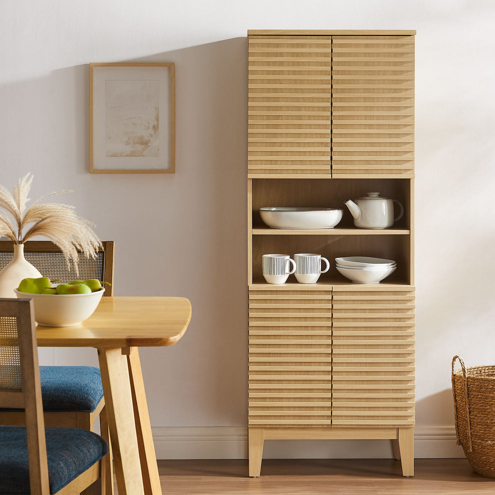 Render Tall Bathroom Storage Cabinet by Modway | Bathroom Accessories | Modishstore - 1