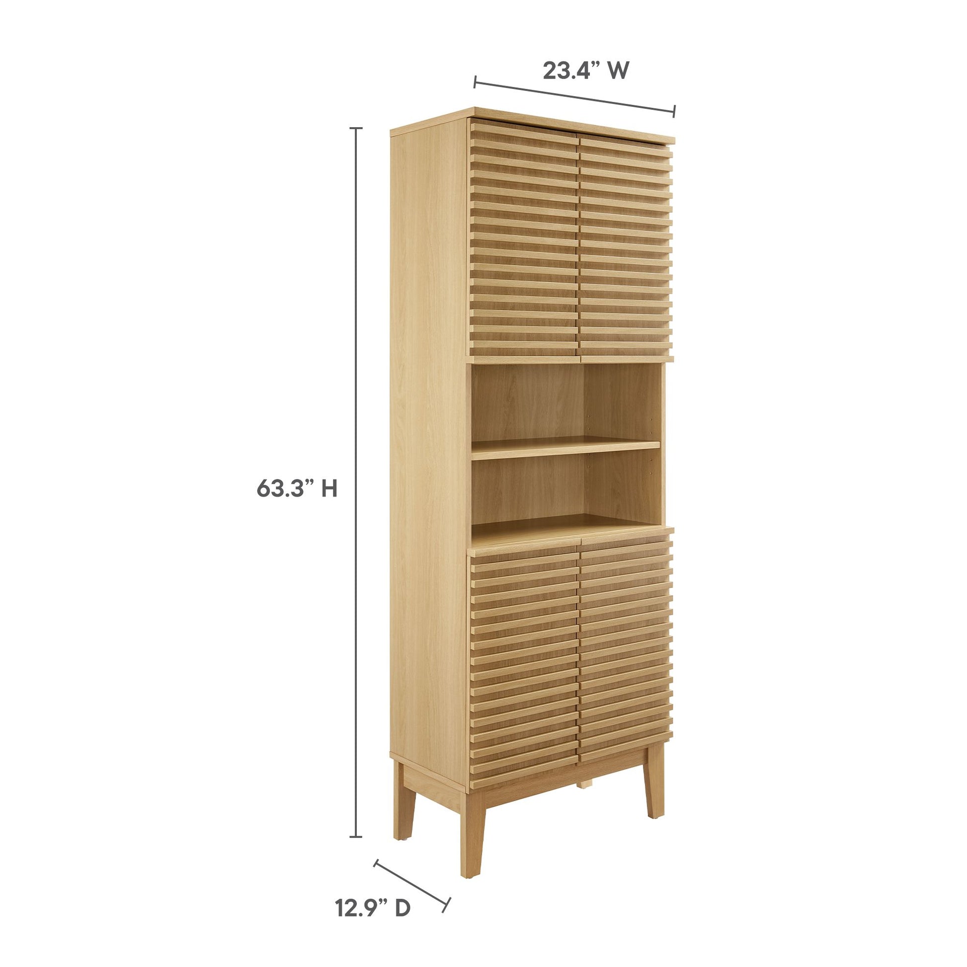 Render Tall Bathroom Storage Cabinet by Modway | Bathroom Accessories | Modishstore - 10