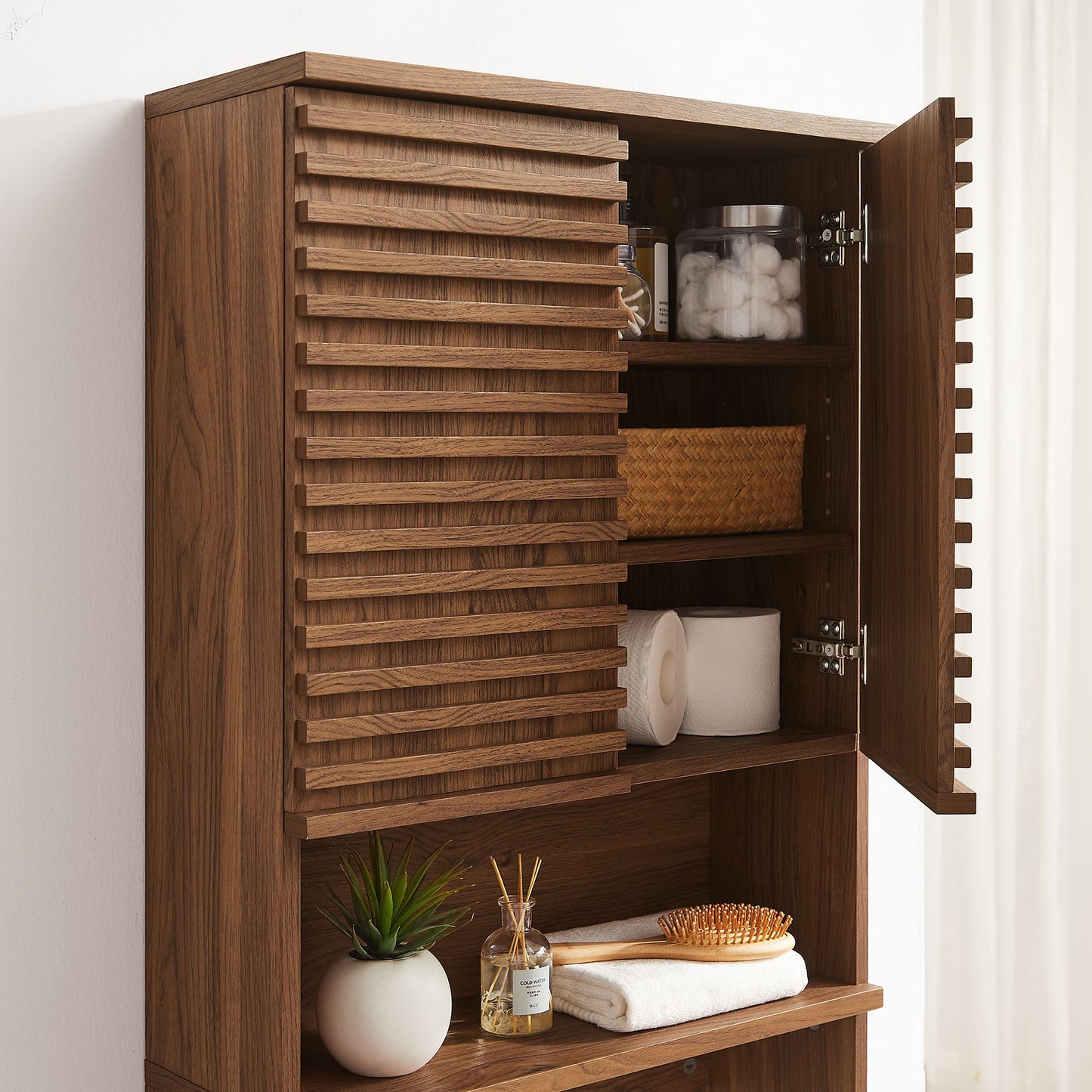 Render Over the Toilet Bathroom Storage Cabinet by Modway | Bathroom Accessories | Modishstore - 15