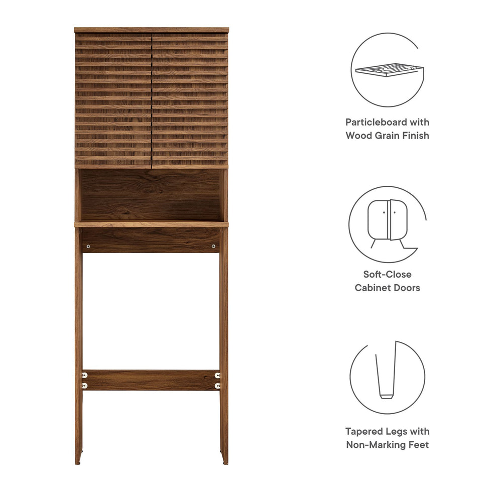 Render Over the Toilet Bathroom Storage Cabinet by Modway | Bathroom Accessories | Modishstore - 17