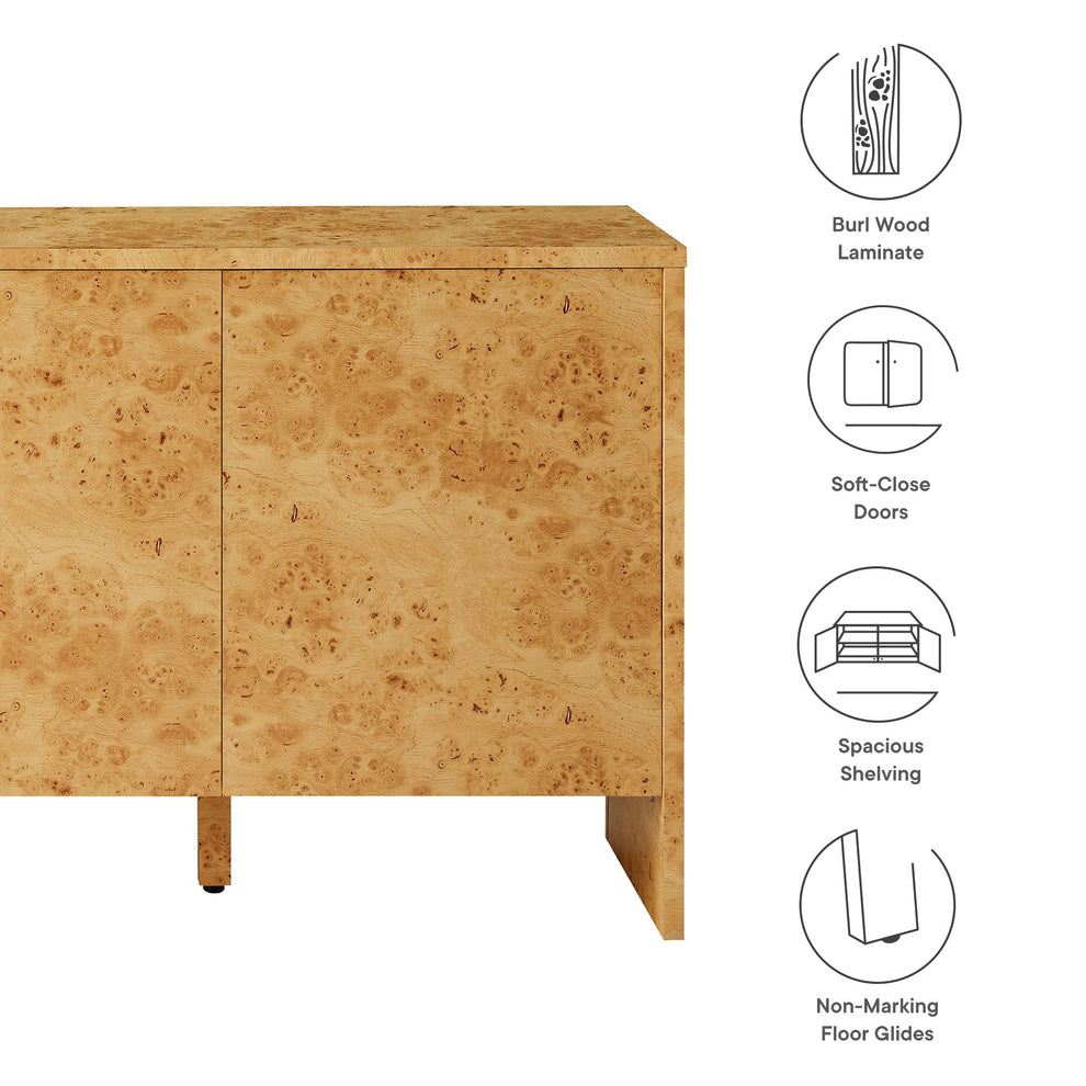 Hudson 60" Burl Wood Sideboard by Modway | Sideboards | Modishstore - 11
