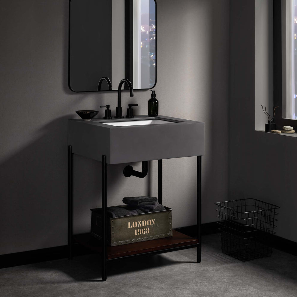 Etch 24" Bathroom Vanity with Sink by Modway | Bathroom Accessories | Modishstore - 5