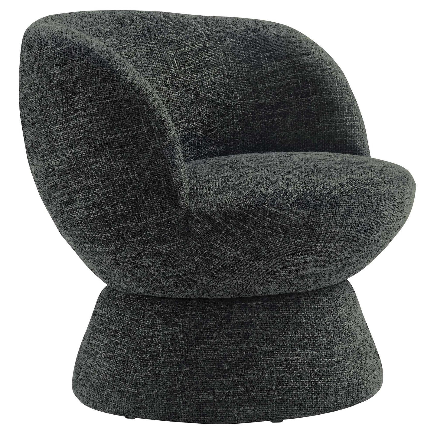Vesta Chenille Fabric Upholstered Swivel Chair by Modway | Accent Chairs | Modishstore - 2