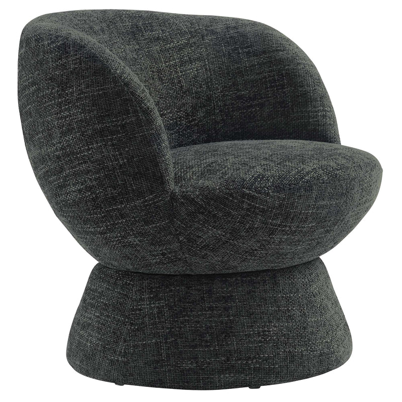 Vesta Chenille Fabric Upholstered Swivel Chair by Modway | Accent Chairs | Modishstore - 2