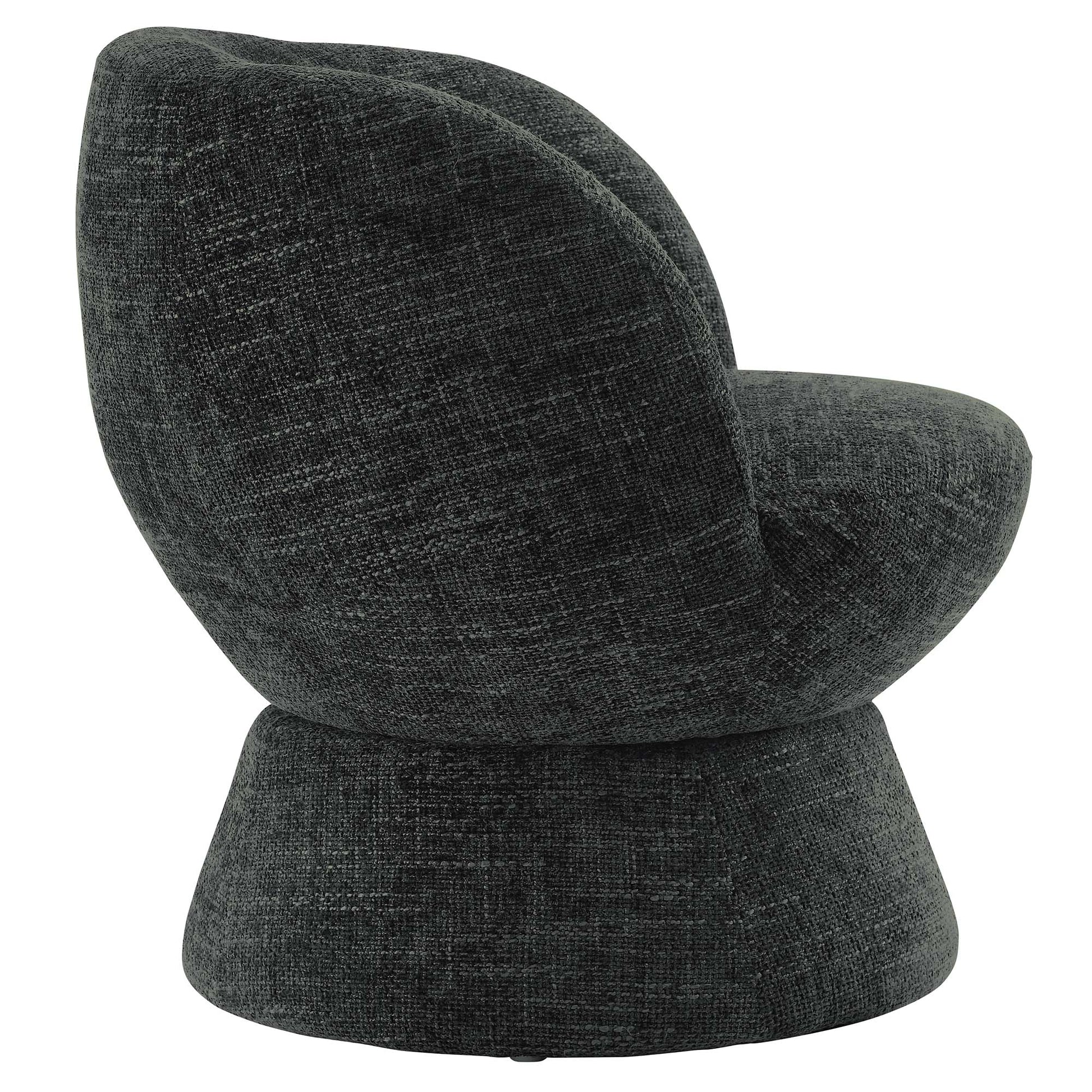 Vesta Chenille Fabric Upholstered Swivel Chair by Modway | Accent Chairs | Modishstore - 3