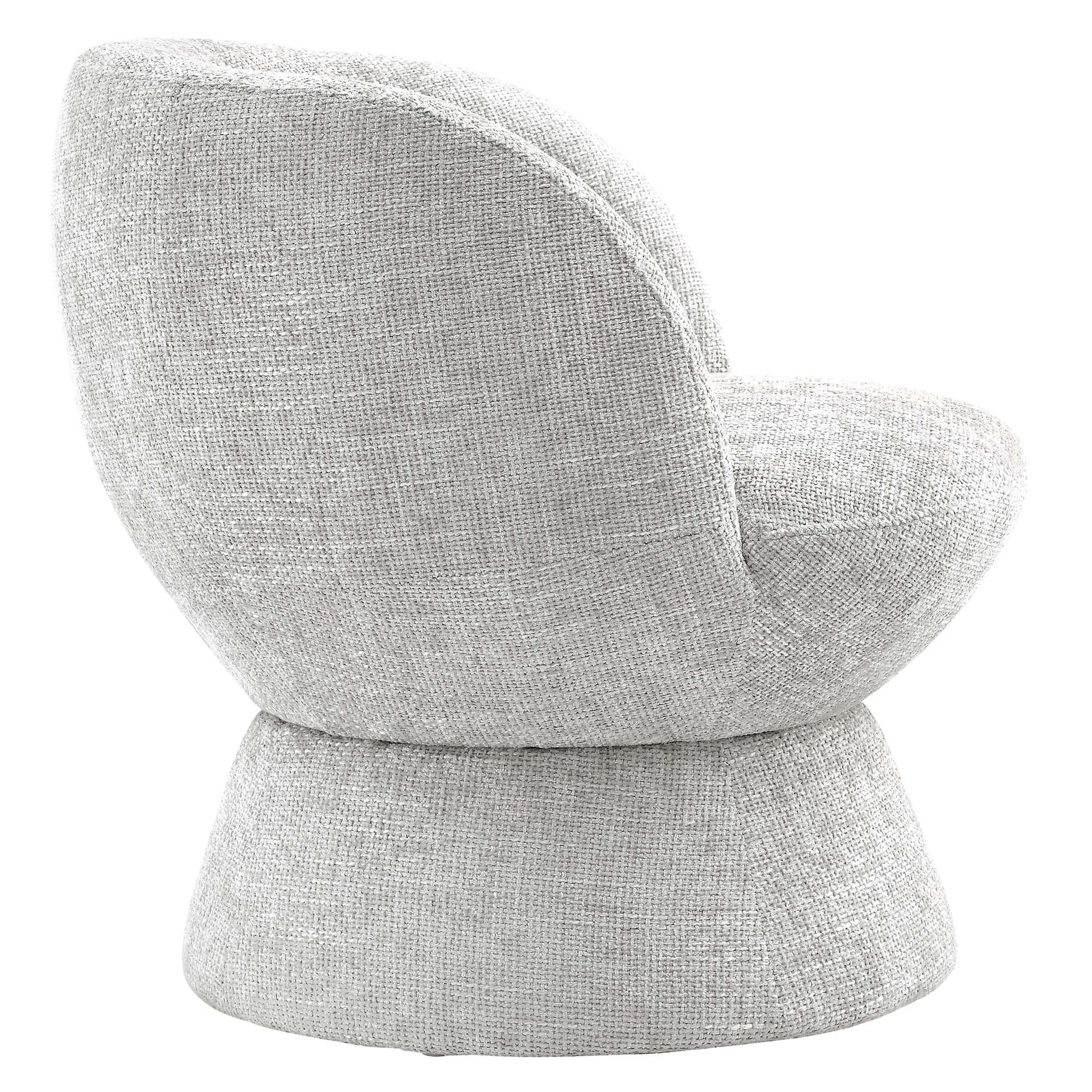 Vesta Chenille Fabric Upholstered Swivel Chair by Modway | Accent Chairs | Modishstore - 11