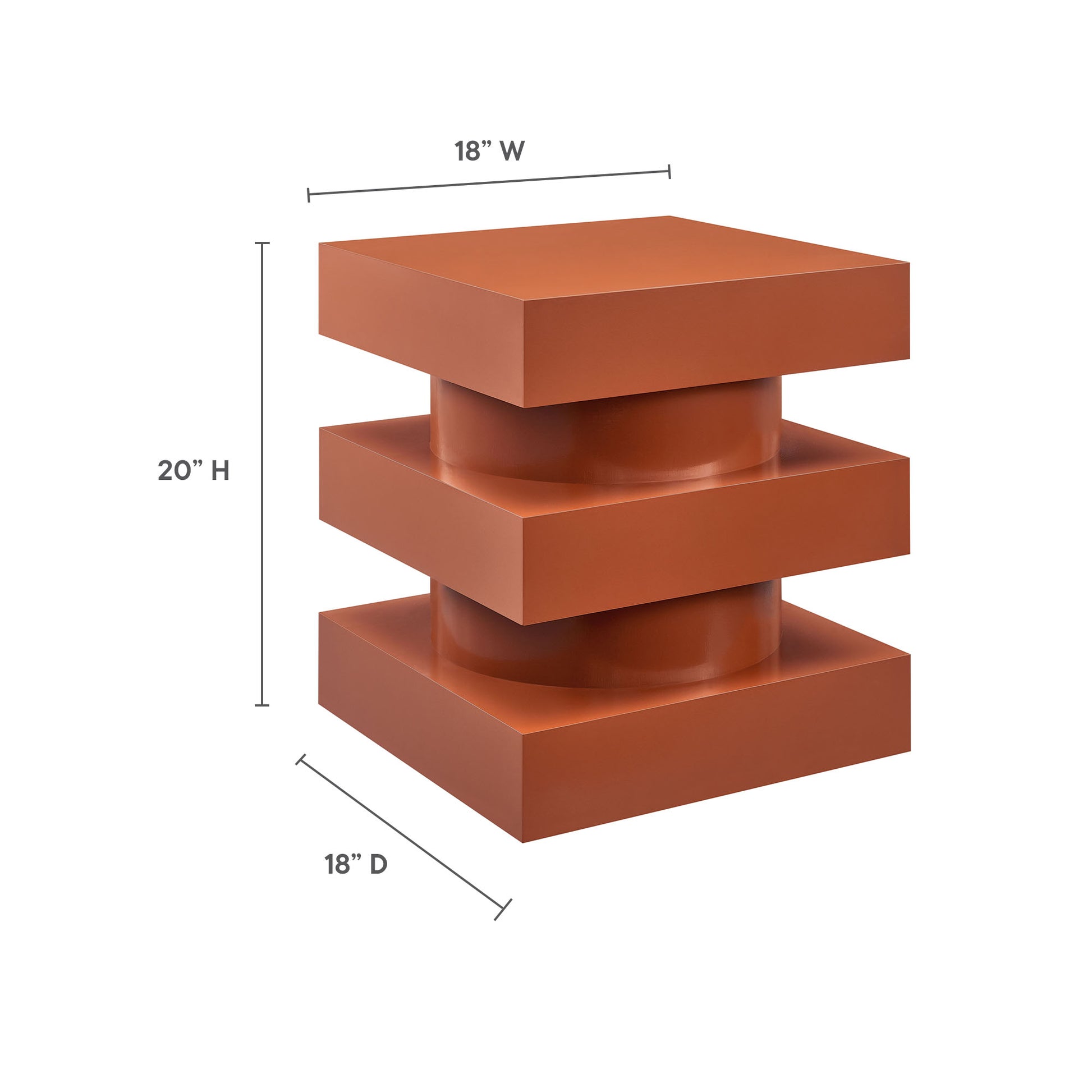 Perpetuate Totem End Table by Modway | End Tables | Modishstore - 24