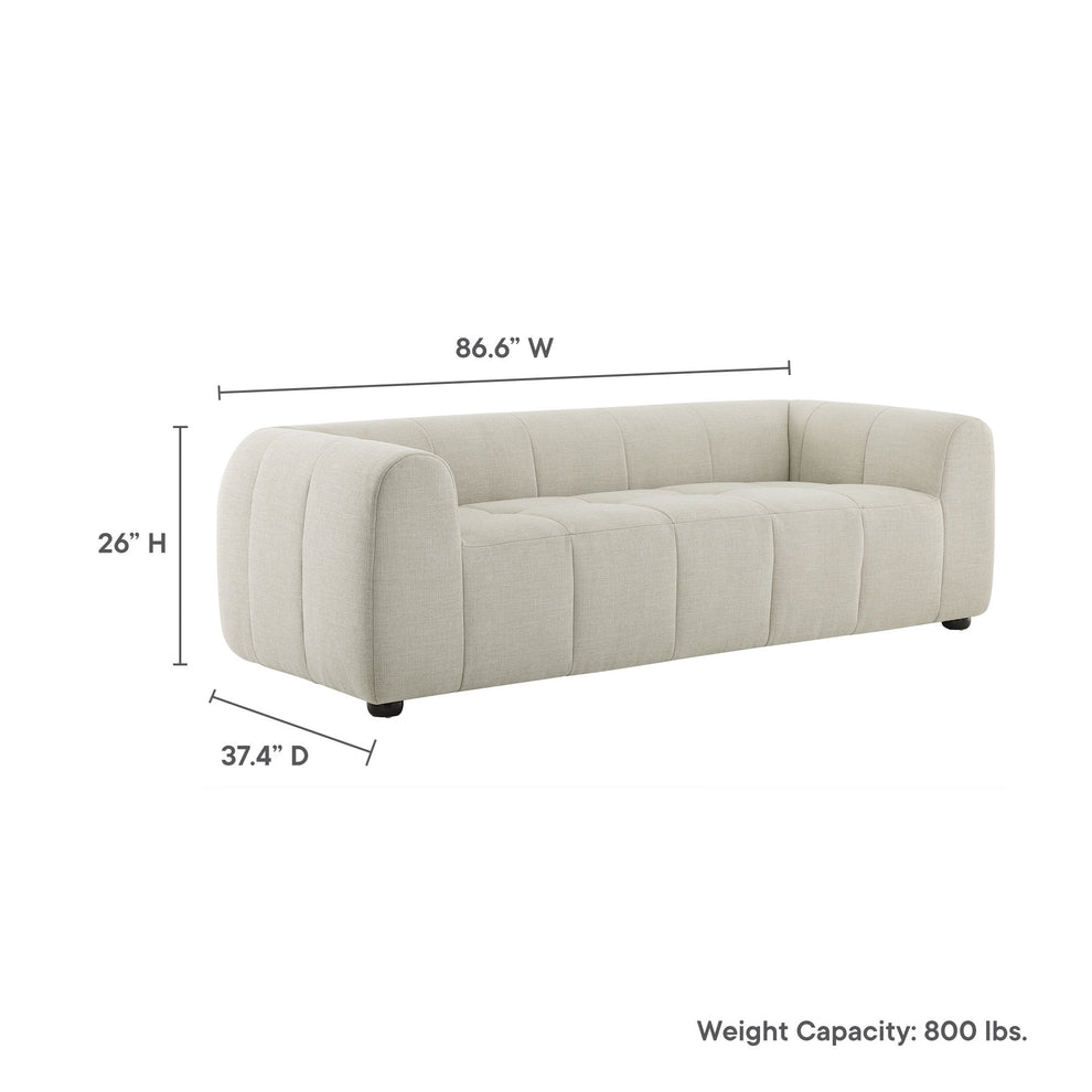 Liana Upholstered Fabric Sofa by Modway | Sofas | Modishstore - 9