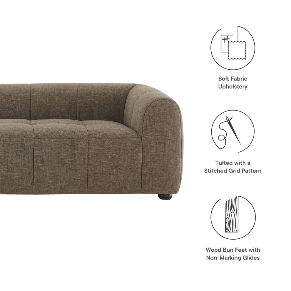 Liana Upholstered Fabric Sofa by Modway | Sofas | Modishstore - 17