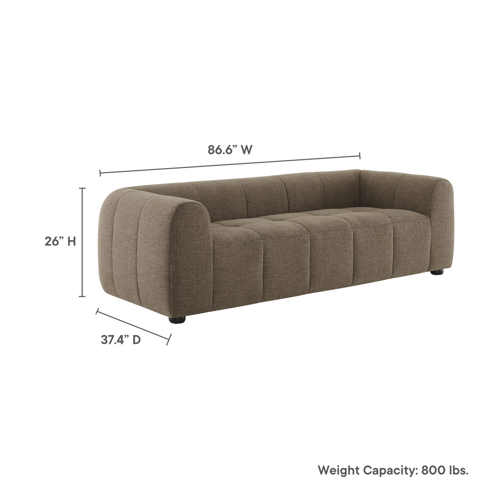 Liana Upholstered Fabric Sofa by Modway | Sofas | Modishstore - 18